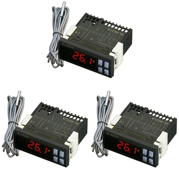 3X LILYTECH ZL-6231A, Контролер за Инкубатор, Термостат С Многофункционален Часовник, Равен на STC-1000, Или W1209 + TM618N