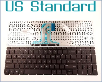 Клавиатура американската на английската версия за лаптоп HP Pavilion 15t-ac000 15-ac151dx 15-ac025ds 15-ac023dx 15z-af000 Без рамка