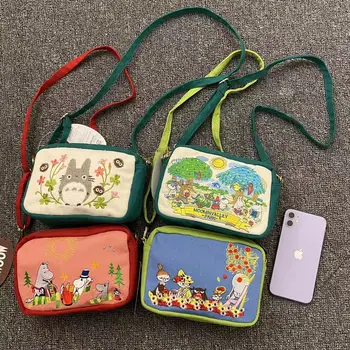 Портмонета и чанти Ghibli Totoro, дизайнерска чанта, ръчна чанта, чанта през рамо за жени, дамски чанти за жени, чанта през рамо, мини чанта