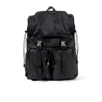 Раница найлонов Унисекс, всекидневни модерен раница с мека облегалка, голям училищна чанта, дизайнерски раница за пътуване
