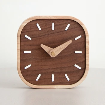 Часовници Нощни Тъпо Настолни часовници Мини Малките часове на Скандинавските креативни декоративни часовници