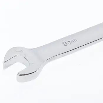1 бр. стоманени метричен ключ с механизма на палеца, ръчно гайка, инструменти за огледално полиране, 10 мм