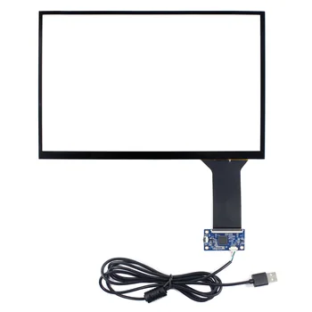12,1-инчов емкостная тъчпад поддържа 10 точки Muti-Touch, работи с 12,1-инчов LCD екран, 1280x800 16:10