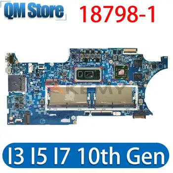 18798-1 448.0GF06.0011 За HP Envy X360 15-DQ дънна Платка на лаптоп I3 I5 I7 процесор на 10-то поколение L72029-001 L72029-601 100% Работа