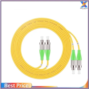 1бр 10 м ~ 50 м fiber patch-кабели FC/APC, FC/APC FTTH Duplex един режим кабел с дължина 9/125