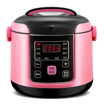 2-литровата умна електрическа ориз интелигентна автоматична готварска печка преносима машина за приготвяне на ориз за консервиране мультиварка