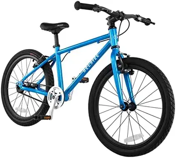 20-Инчов детски велосипед с колан задвижвани, лек велосипед от алуминиева сплав (само 14,82 паунда) за деца на 7-10 години
