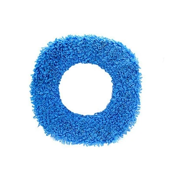3 за еднократна употреба парцали, миещи се, устойчиви сменяеми подложки от микрофибър, парцал за прах, протирающая прахосмукачка, синя