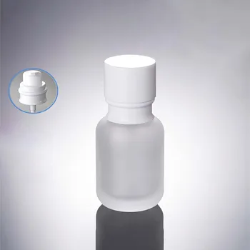 50 бр. бутилка за козметичен лосион от матово стъкло, пътна опаковка, празна бутилка