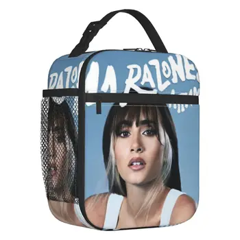 Aitana Arizones Термоизолированная чанта за обяд Испанска певица, за многократна употреба контейнер за обяд за къмпинг, кутия за храна за пътуване