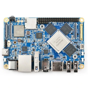 ARM-такса RK3399 4 GB оперативна памет NanoPC T4 RK3399 с интерфейс MIPI-CSI MIPI-DSI EDP, Такси за разработка на графичен процесор Mali-T860