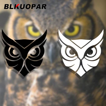 BLKUOPAR Owl за Занаятите, автомобилни стикери, слънцезащитен крем, модни етикети, JDM Assessoires, хладилник, мотоциклет, индивидуалност, стил на автомобила