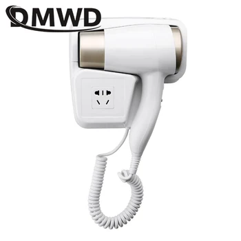 DMWD Сешоар за коса с горещ/студен вятър Електрически машинки за стенен монтаж баня на хотела Четка за изсушаване на кожата Подвесная вентилатор с наличност