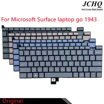 JCHQ Оригиналната клавиатура за лаптоп Microsoft Surface Go1943 американска подредба Нова смяна на клавиатурата Сиво син зелен златни