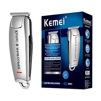 Kemei професионална машина за подстригване на коса за мъже, електрическа мощна брада, регулируема фризьорски за подстригване акумулаторна машина за подстригване на коса
