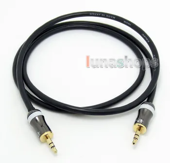 LN004311 3,5 мм Pailiccs от мъжете на мъжа авто Aux Hi-Fi говорител аудио САМ Canare кабел 1 м