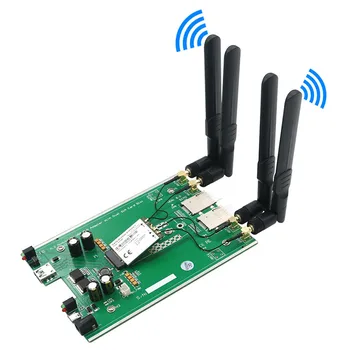 M. 2 NGFF 3G/ 4G/5G Модул B Ключът към вашия мрежов адаптер USB3.0 Странично Board Слот за две SIM карти DC/TYPE-C Помощен Източник на захранване с 4 антена