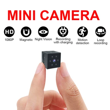MD23 мини екшън камера 1080P HD магнитна нощно виждане видеорекордер за движение видеорекордер малка безжична камера DV Sport