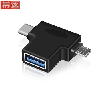 Micro USB Zu Typ C Für Android Telefon Kabel für Huawei Sumsang Xiaomi USB 3.0 Zu Microusb Usbc Otg Adapter lade Daten Kabel