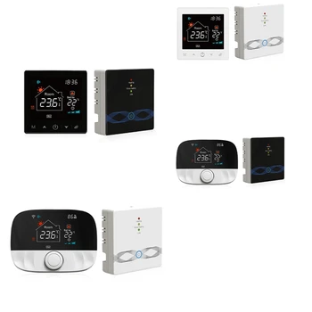 Sasha умен дом, Wifi термостат, 433 Mhz, газов котел, отопление на водата, дигитален регулатор на температурата за Алекса Google Home
