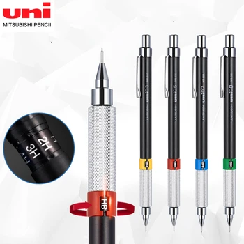 Uni Метални Механични Моливи Ученически Канцеларски материали, Офис Автоматичен Молив 0,3 mm/0,4 мм/0.5 mm/0,7 мм/0,9 мм пособия за писане на Художествени Аксесоари