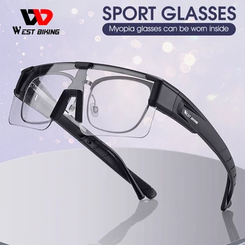 WEST BIKING Поляризирани Слънчеви Очила Мъжки слънчеви Очила Подходящи За Точки От Късогледство Фотохромичните Спортни Очила с UV400 МТВ Велосипед Очила