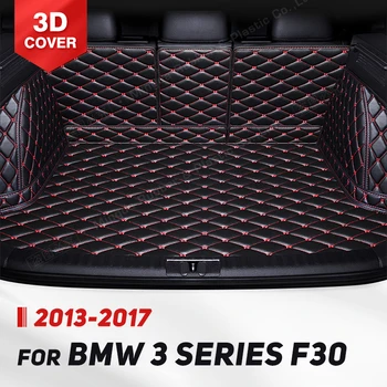Автоматично Мат С Пълно Покритие на Багажника За BMW 3 Series F30 2013-2017 16 15 14, Авто Калъф За ски Багажник, Подплата За Защита на Товарното Салон, Аксесоари