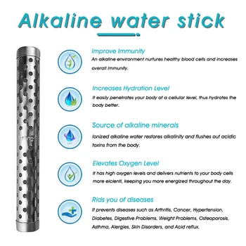 Алкални филтри за пречистване на вода с pH, които повишават нивото на pH, намалява ORP, многопластова