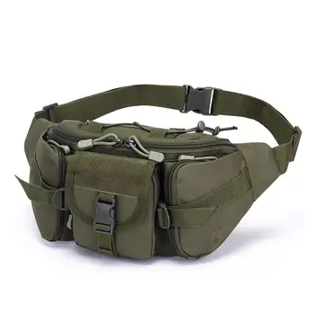 Военен армейски походный тактически ловен колан найлонова чанта външен портфейл водоустойчива чанта раница Спортна талия Molle