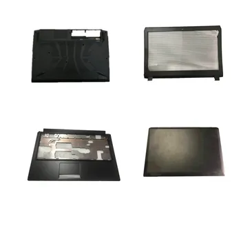 Горната част на Корпуса на лаптопа с LCD Дисплей на Горния Капак, Задната част на Кутията Долната Капачка За CLEVO PB50RF-G PB50RF1-G Черен
