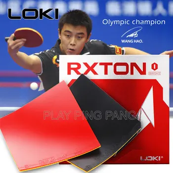 Гума за тенис на маса на Plamen RXTON 1, одобрен от ITTF, лепкава гума за пинг-понг с твърда гъба за торта за бърза атака офанзива