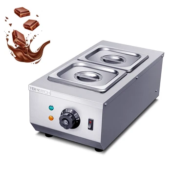 Двухцилиндровая машина за топене на горещ шоколад, печка за топене на шоколад, тенджера, нагревател за шоколад, плавильная печка