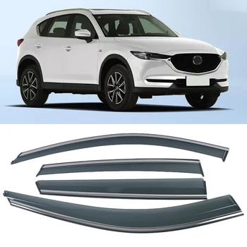 Дефлектор Страничен прозорец За Mazda CX-5 CX5 2017 2018 2019 2020 2021 Флюгерные Стъкло Врата Козирка за Защита От Слънце и Дъжд