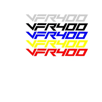 Етикети на мотоциклет, емблема, табелка във формата на миди, за HONDA VFR400, лого VFR 400, двойка