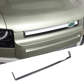 За 2020-2022 Land Rover Defender 90 и 110 истински автомобилен стайлинг от въглеродни влакна, а предната решетка на колата, U-образна рамка, аксесоари за външността на автомобила