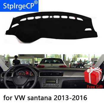 За Volkswagen santana 2013 2014-2018 авто подложка за арматурното табло Dashmat, стикера на таблото, козирка, покритие на арматурното табло, килим