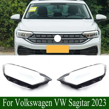 За Volkswagen VW Sagitar 2023, автомобилни лещи, стъклени капачки за лампи, тяло фарове, прозрачна лампа, капак фарове