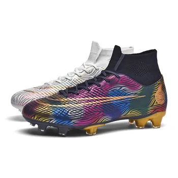 Защитни обувки футболни обувки Neymar Маратонки, футболни обувки за футболно игрище истински футболни обувки за футзального дружество за деца