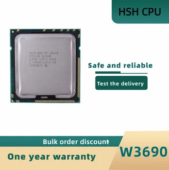 Използван процесор Intel Xeon W3690 От 3.46 Ghz Шестиядерный Двенадцатипоточный сървър 12M 130W с процесор в LGA 1366 CPU SLBW2