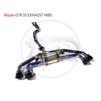 Изпускателна система от титанова сплав HMD Catback са Подходящи за Nissan GTR R35 Обичай Клапан Канализация Тръба автоаксесоари Автоматична Промяна