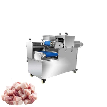 Индустриална електрическа машина за нарязване на хранителни продукти, машина за рязане на прясно месо, говеждо и свинско месо, еднократно да даде форма и разкрояване