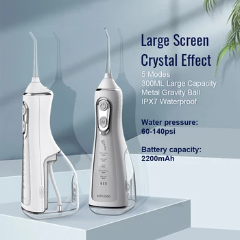 Иригатор за устната кухина, USB акумулаторна измиване на зъби, електрически пречистване на устната кухина, преносим стоматологичен водоструйный резервоар за вода, водоустойчив