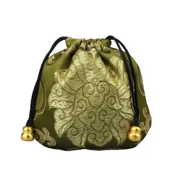 Калъф за колиета с благоприятен облак, многоцветен чанта за съхранение в китайски стил, дамска чанта за бижута, органайзер за бижута, калъф за бижута