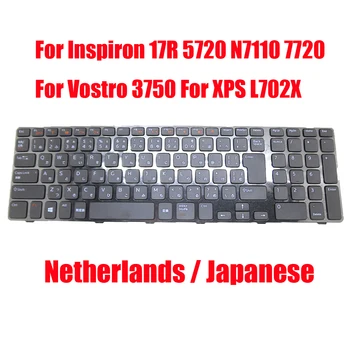 Клавиатура NL JP За DELL Inspiron 17R 5720 N7110 7720 За Vostro 3750 XPS L702X 0YJR37 0GXX23 Холандия Японската Нова