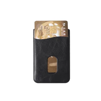 Кредитна карта за идентификация, джоб за мобилен телефон, залепваща стикер, джоб за мобилен телефон, кожен държач за карти, джоб за портфейла, стикери, чанта, калъф