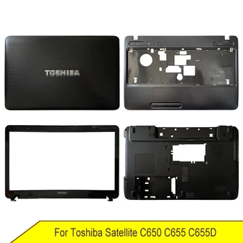 Нов Долния Основен Горен Калъф За Лаптоп Toshiba Satellite C650 C655 C655D LCD Делото Предната Рамка, Поставка за ръце A B C D Shell