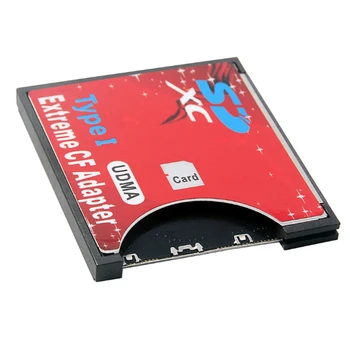 Нов калъф за SD-карта поддържа безжичен WIFI адаптер за SD-карта Type i за огледално-рефлексен фотоапарат Червен
