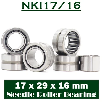 Носещи NKI17/16 17*29*16 игли като ролкови лагери с unibody пръстен mm (5 броя) с вътрешния пръстен на Лагера NKI 17/16
