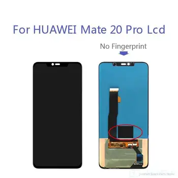 Оригинален Дефект Super AMOLED За Huawei Капитан 20 PRO LCD Mate20 Pro LCD дисплей, Сензорен цифров преобразувател В Събирането, Без Пръстови Отпечатъци