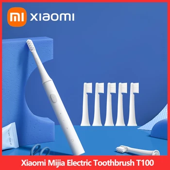 Оригиналната електрическа четка за зъби Xiaomi Mijia Sonic T100 USB акумулаторна водоустойчив с функция за напомняне за зона на Семейна грижа за устната кухина